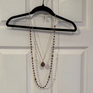 Elegant Multi-Layered gold Necklace